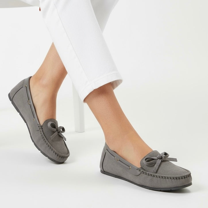 M0986 suede pump
