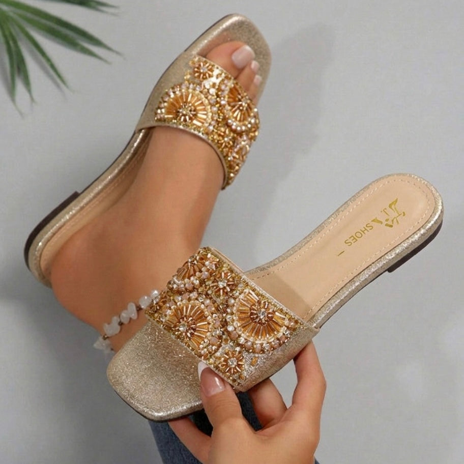 M0809 pealr slipper