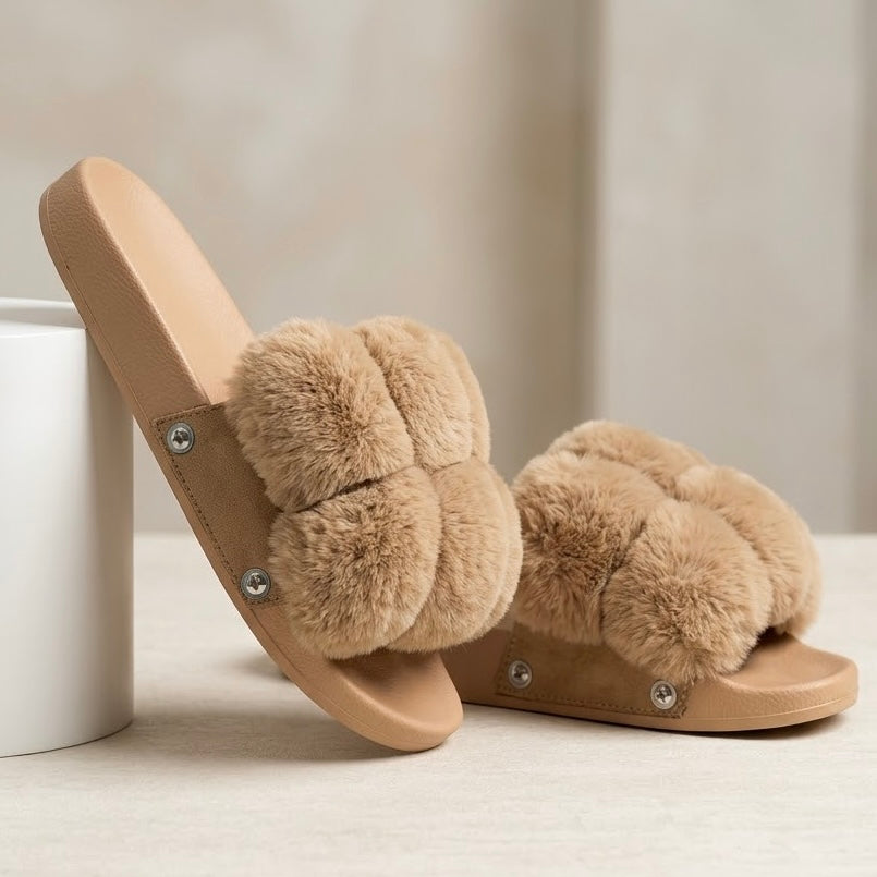 Belina fur slipper