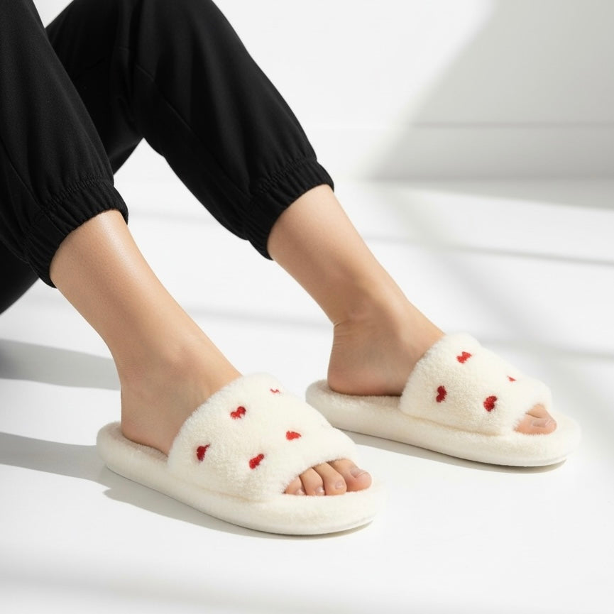 M0924 fur slipper