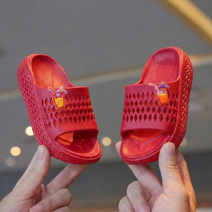 Soft kids rubber slipper