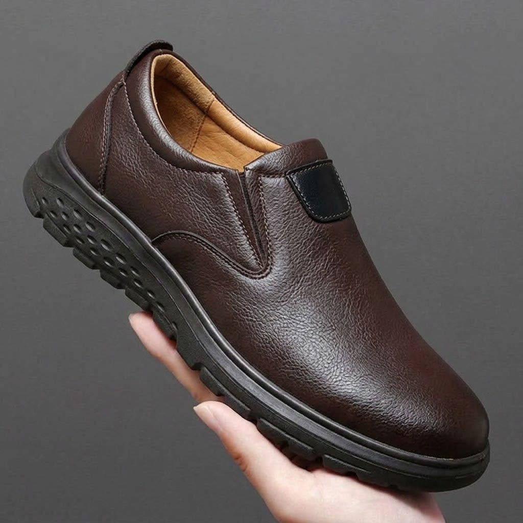Men brown shoes