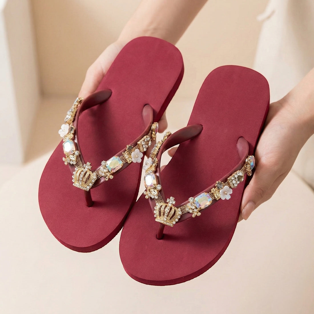 M0265 crown flipflop