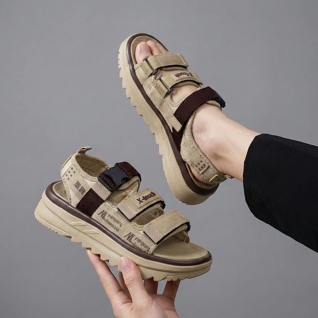 3 strap sandal