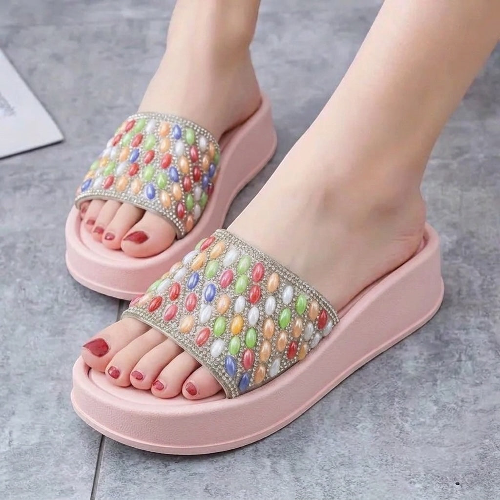 M0860 beads slipper