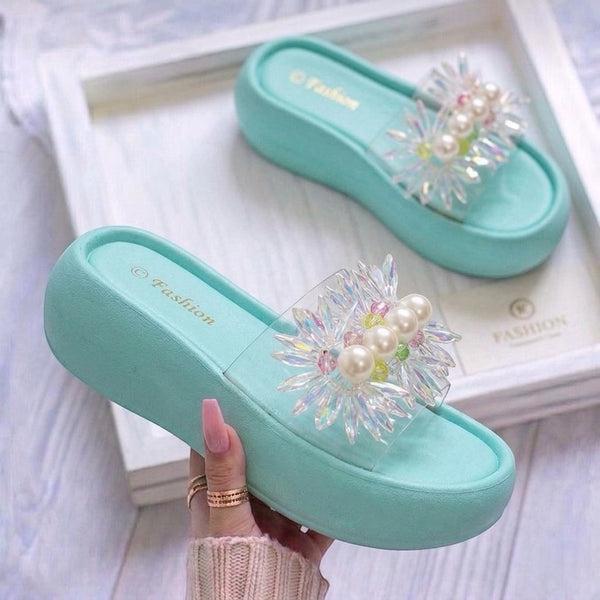 M0881 pearl slipper