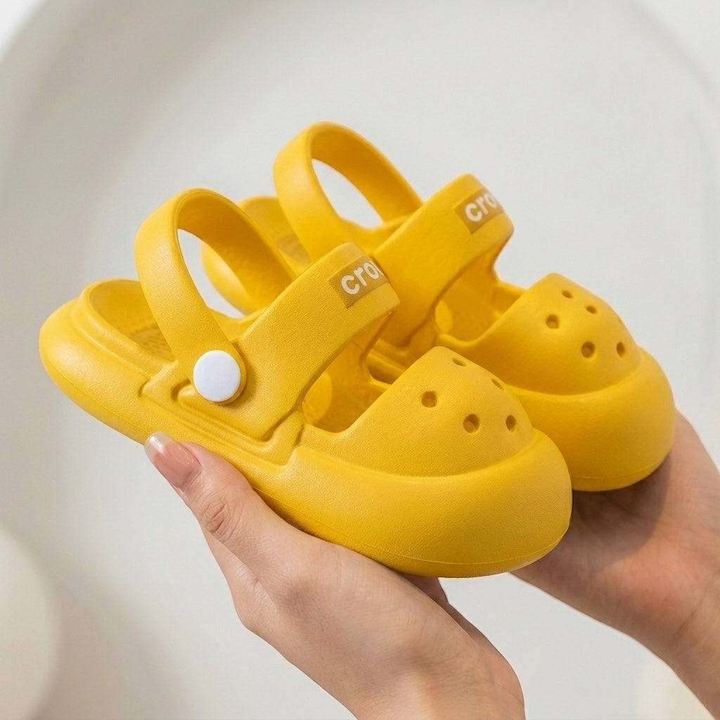Kids cross clogs