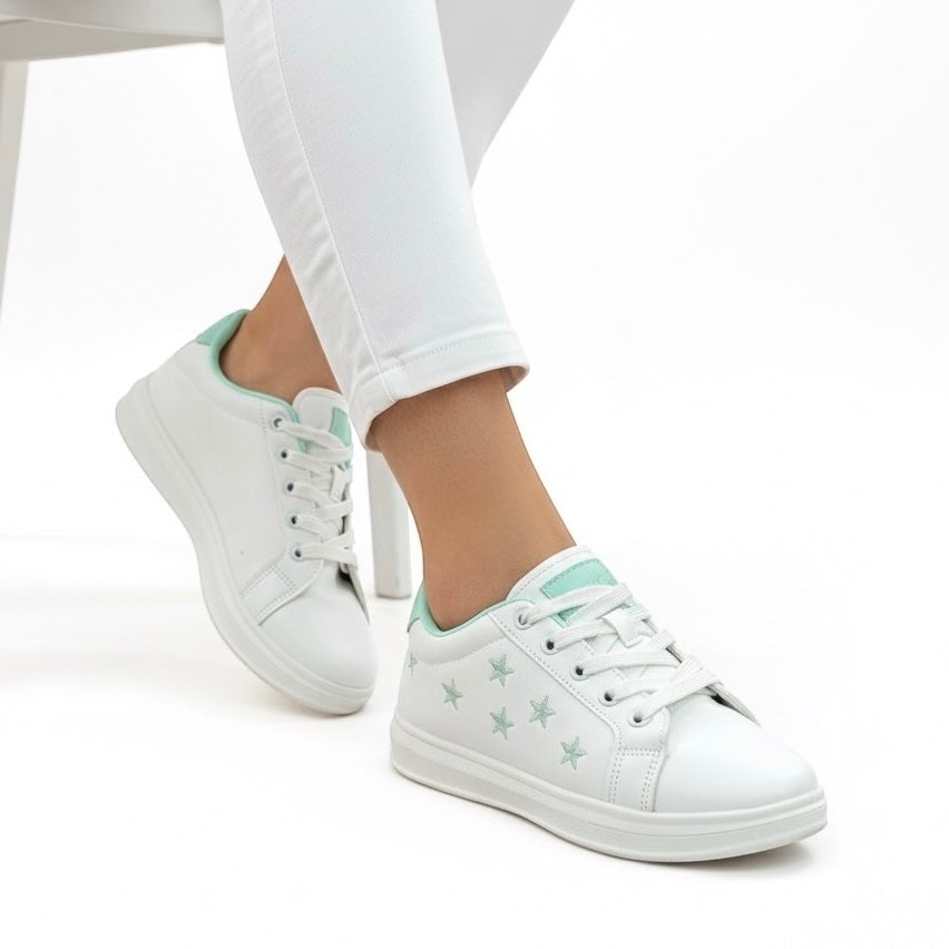 Sneaker side stars