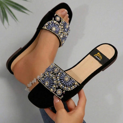 M0809 pealr slipper