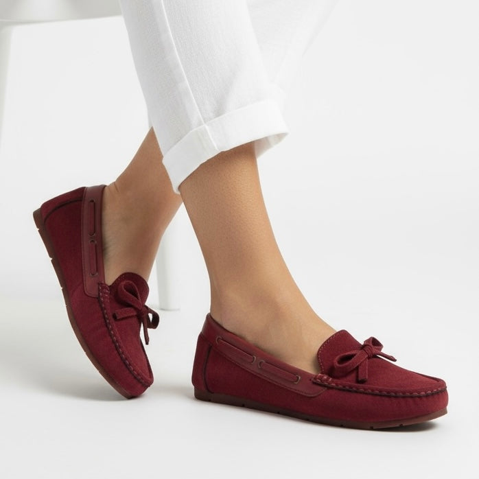 M0986 suede pump