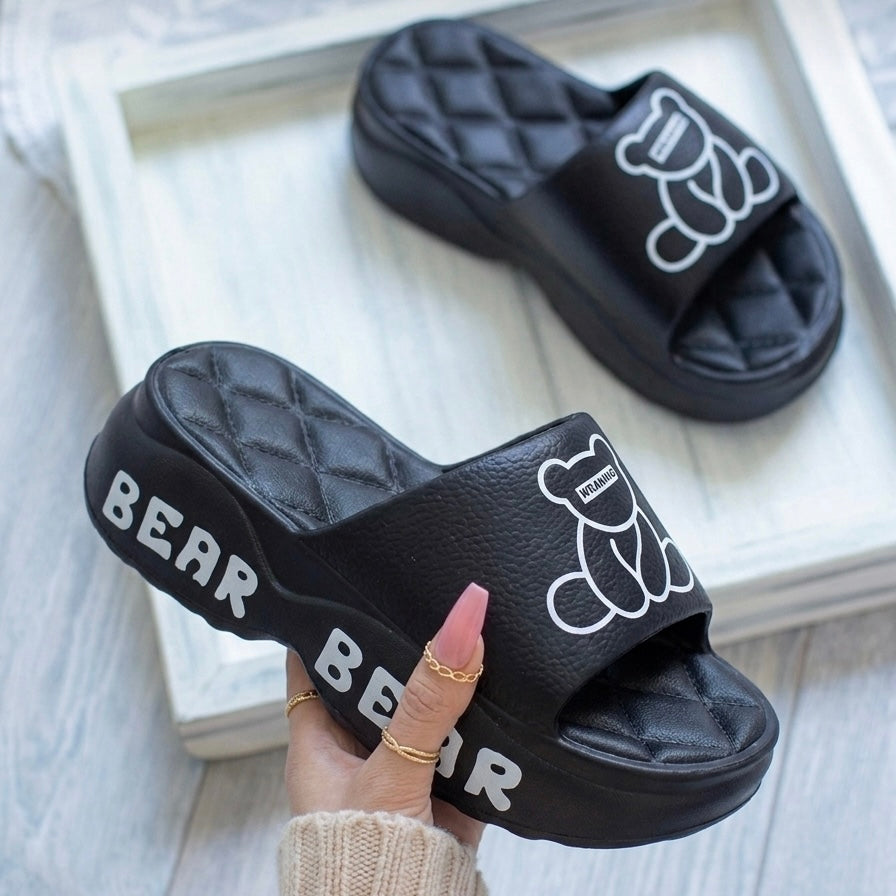 Clearness sale Bear comfy slipper