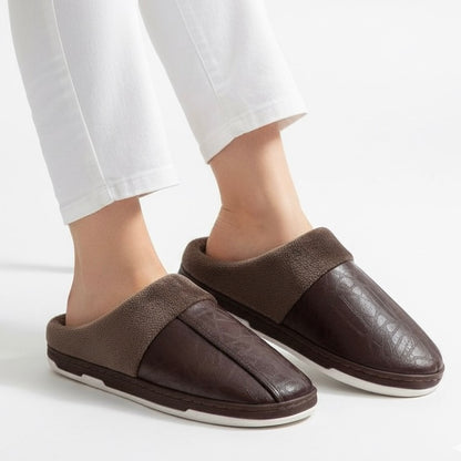 Morbida leather half shoes