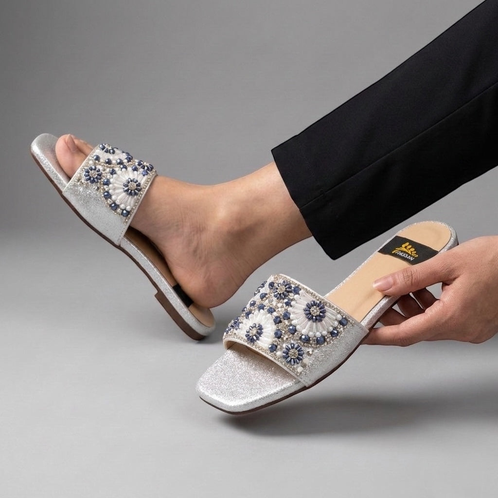 M0809 pealr slipper