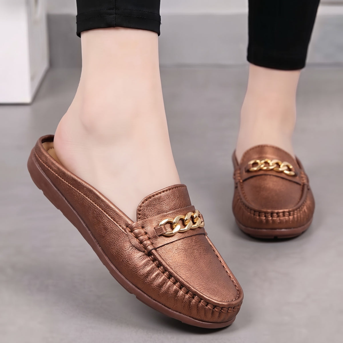 M012093 open back shoes