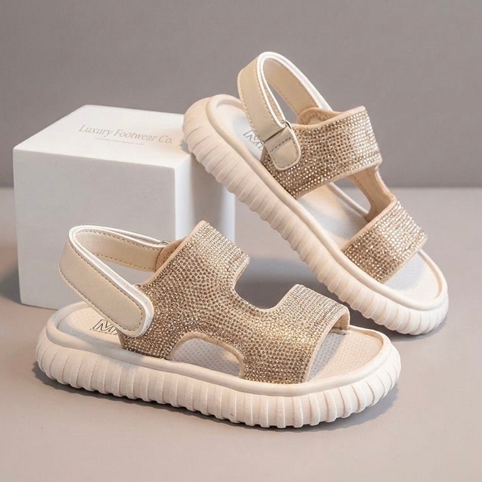 Kids pearl sandal