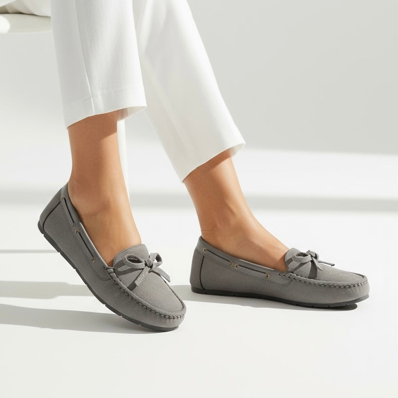 M0986 suede pump