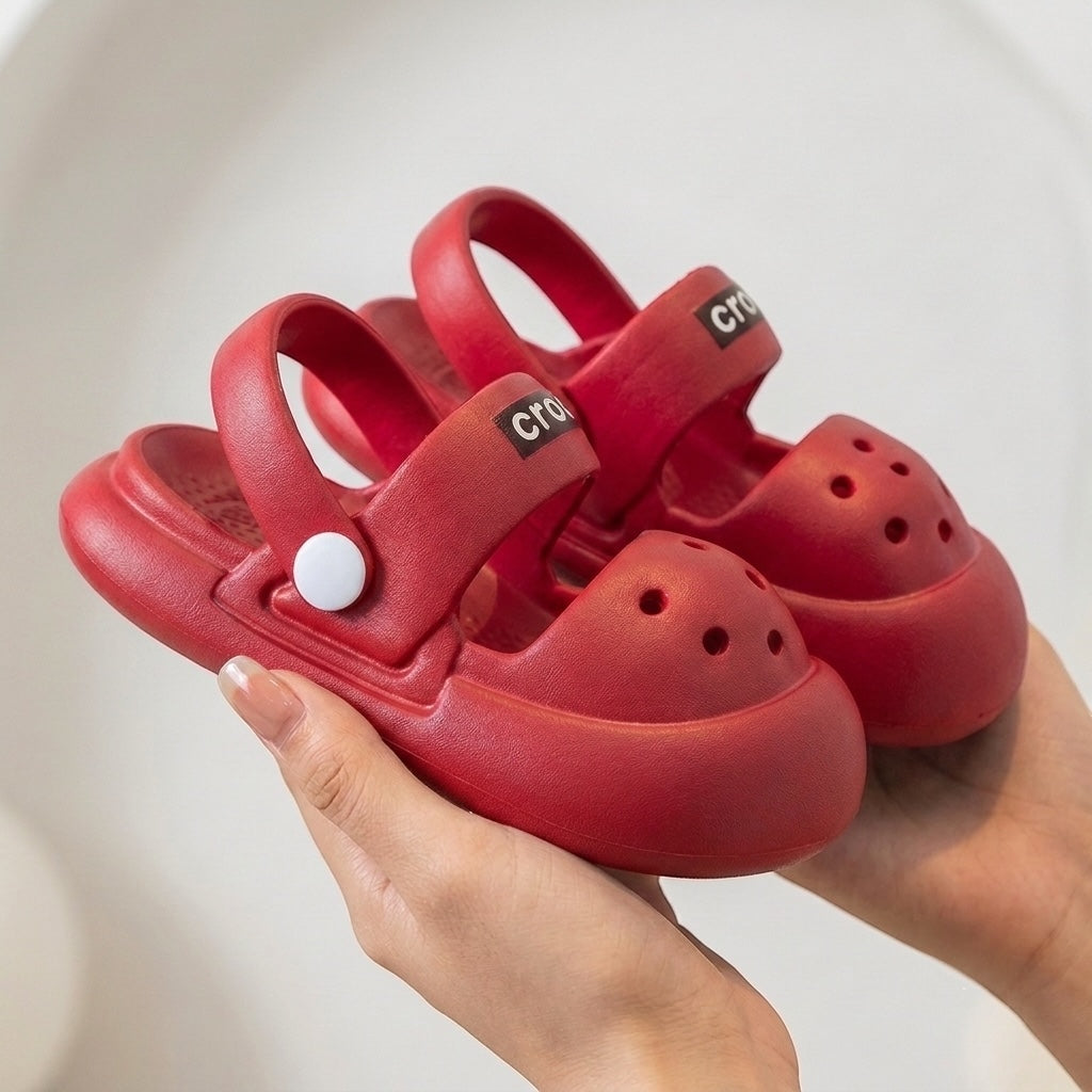 Kids cross clogs