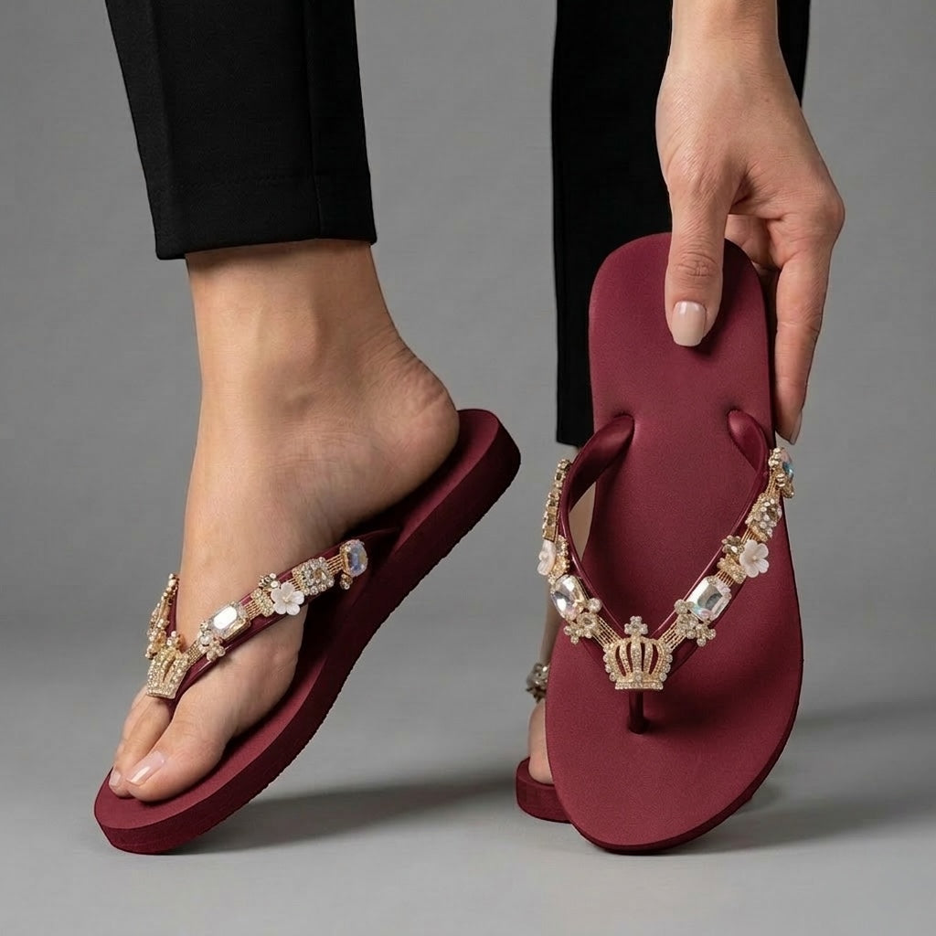M0265 crown flipflop