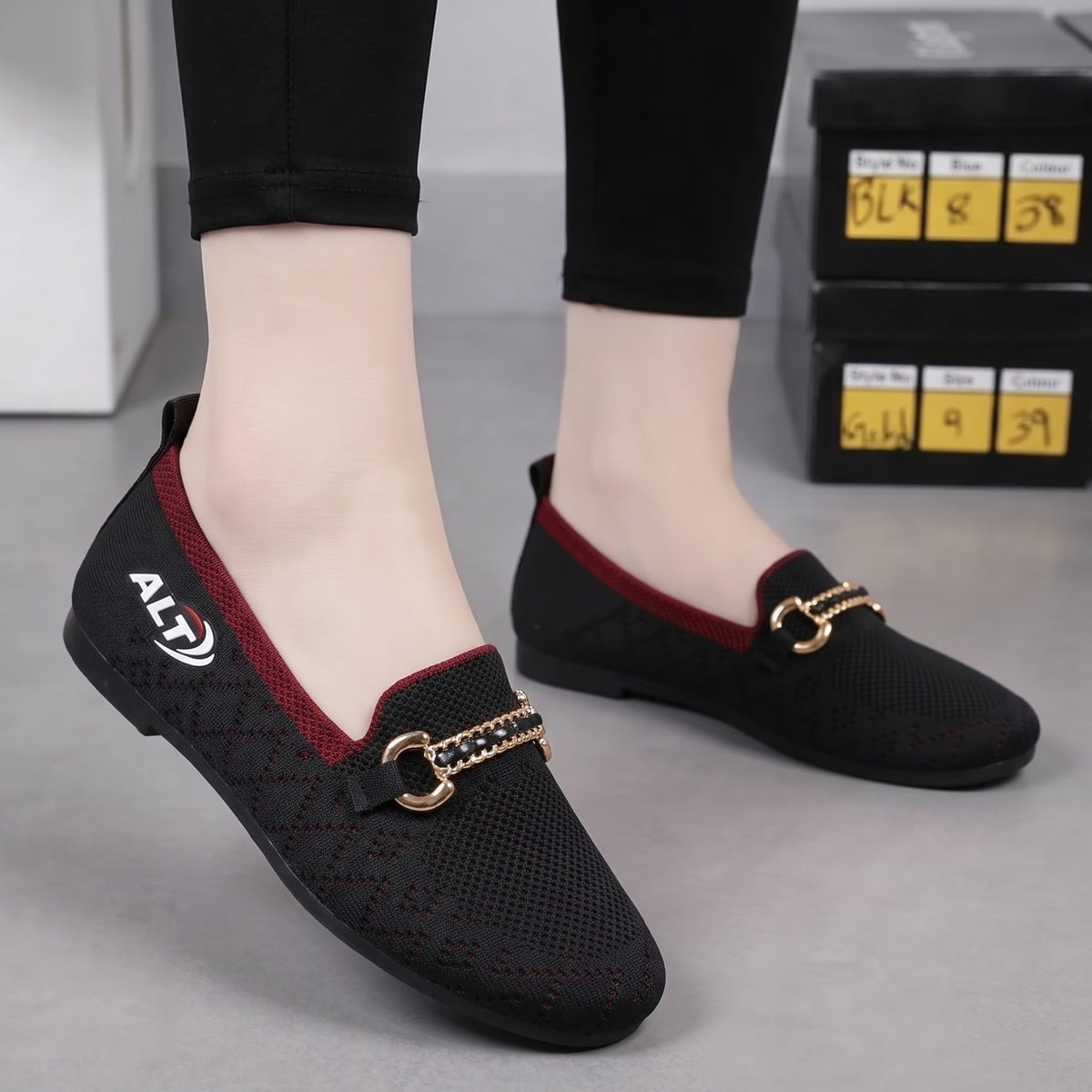 Clearance SALE M12158 fabric shoes