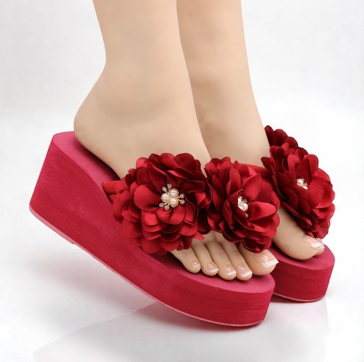 Dual flower flipflop