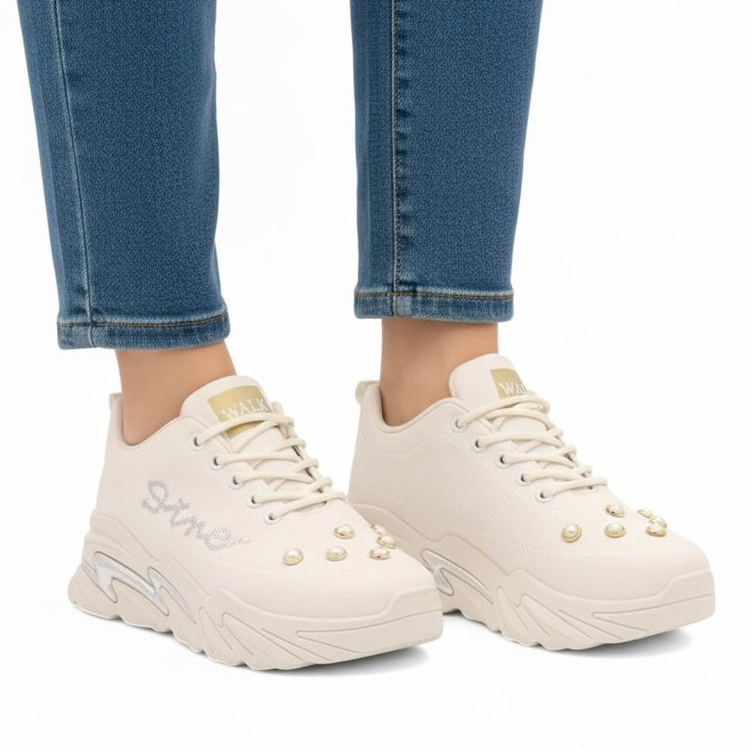 Clearance SALE  YY5591 pearl shoes-R28-1