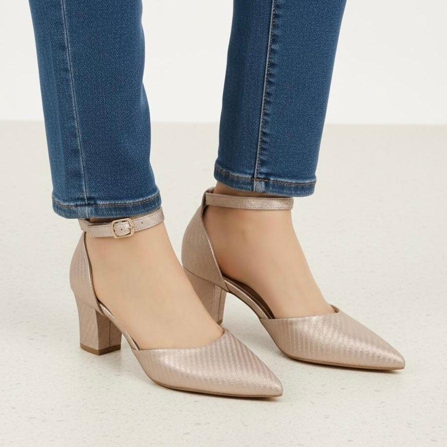 Jy6621 block heel