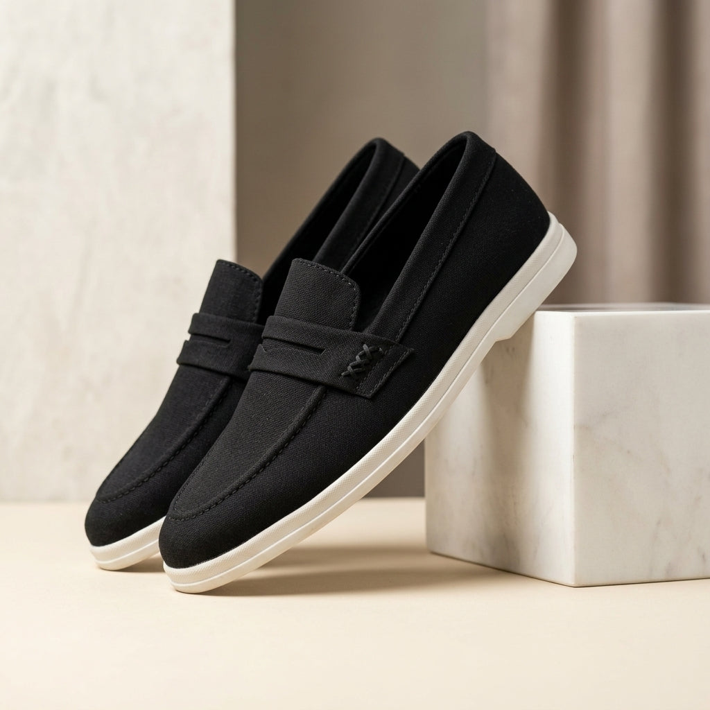 Men black shoes