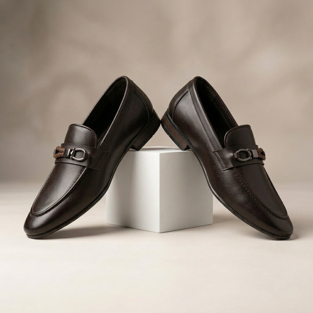 Men brown shoes