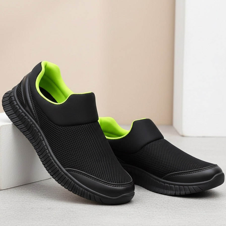 M0202 black shoes