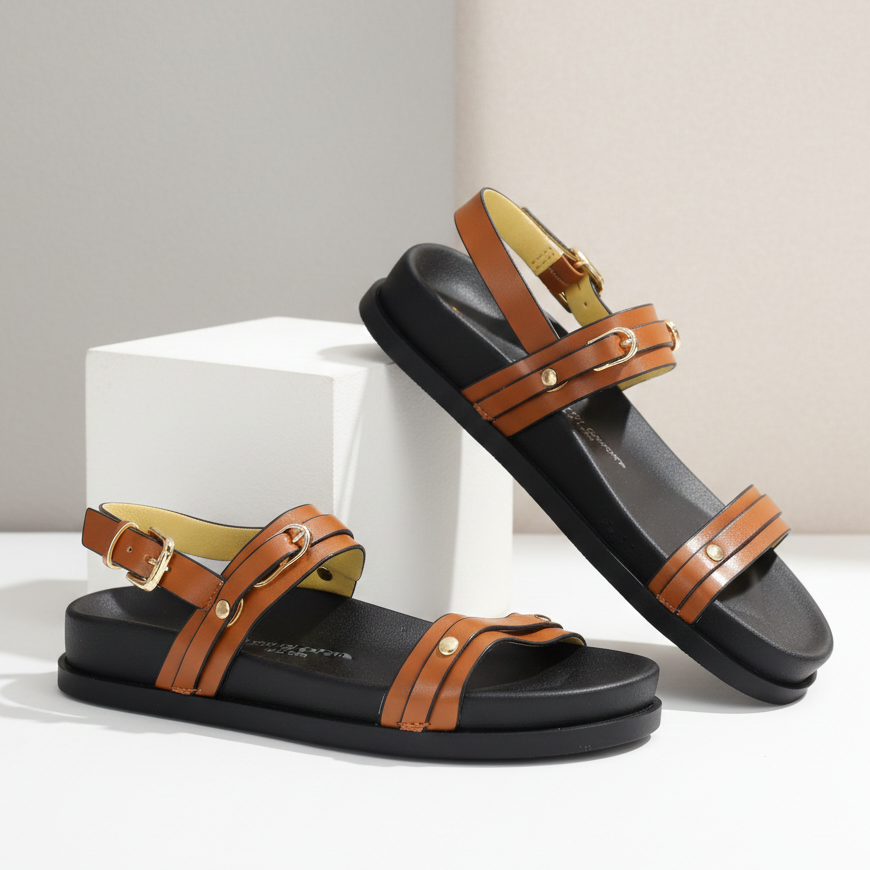 Kt dual strap sandal