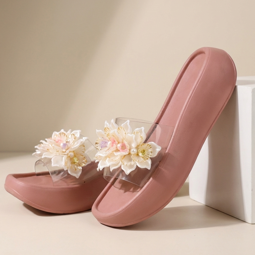 M0796 beads slipper