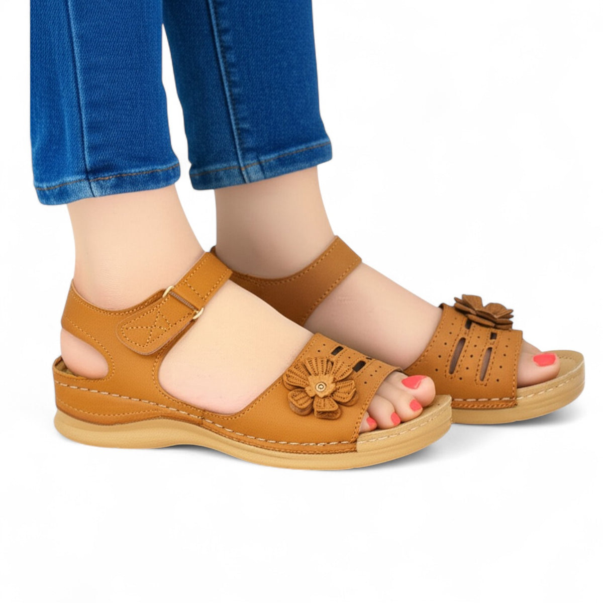 M095 flower sandal