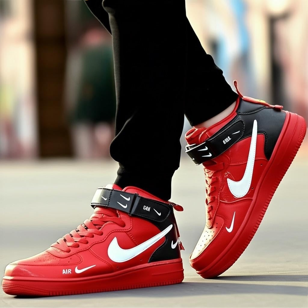 Men red long