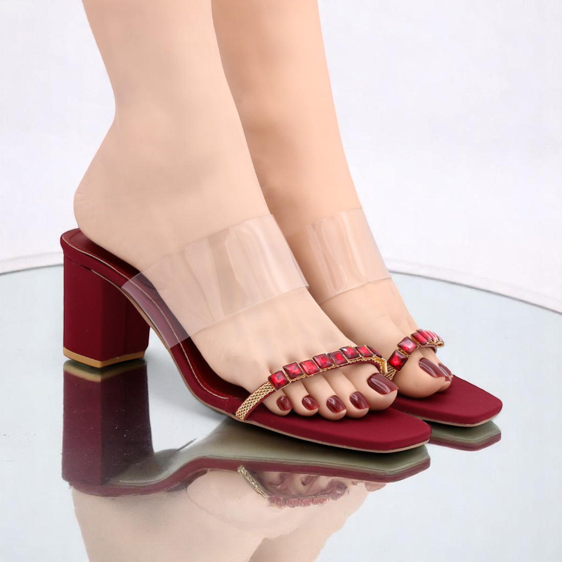 M0710 block heel-R13-2