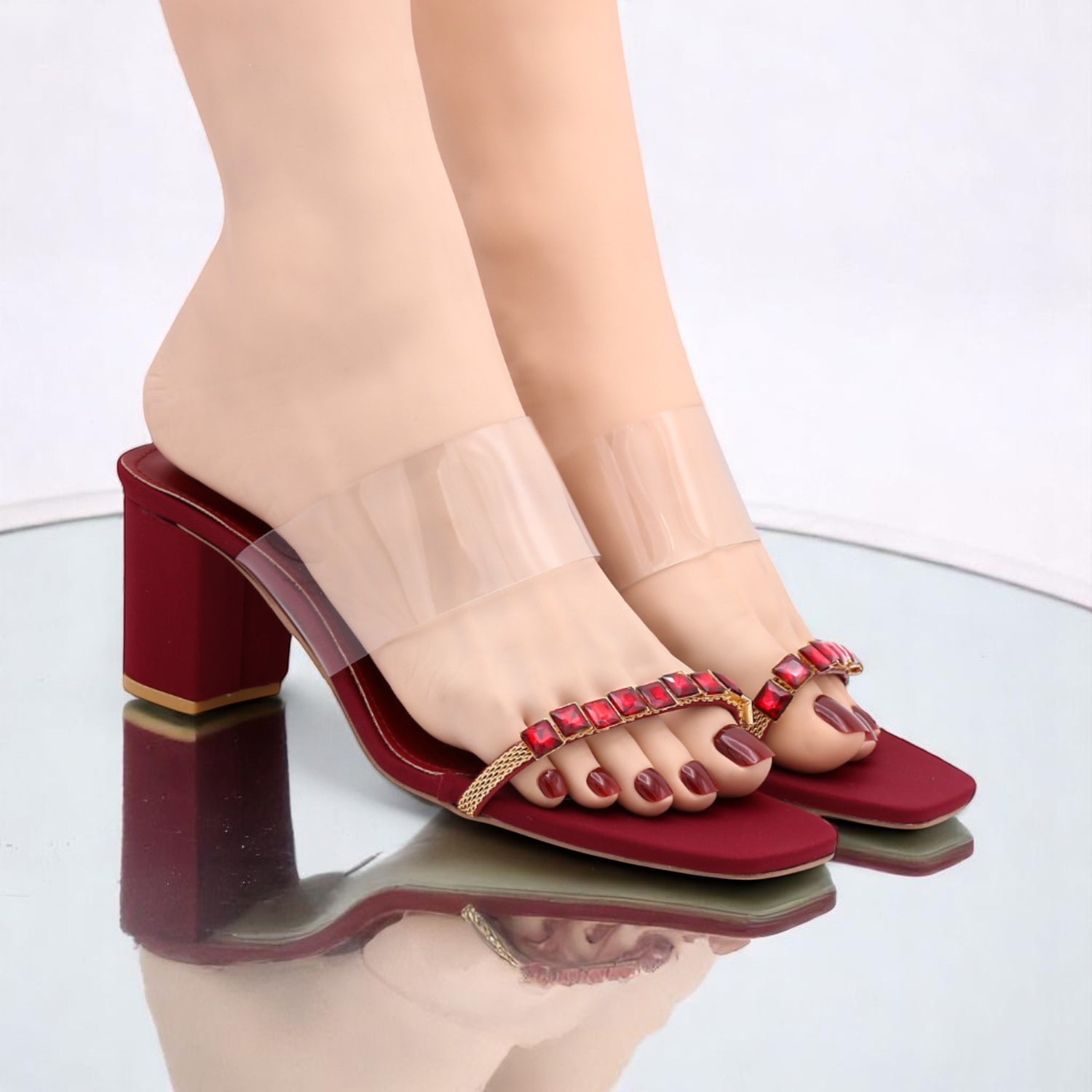 M0710 block heel-R13-2