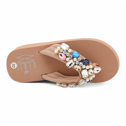 M0621 pearl flipflop