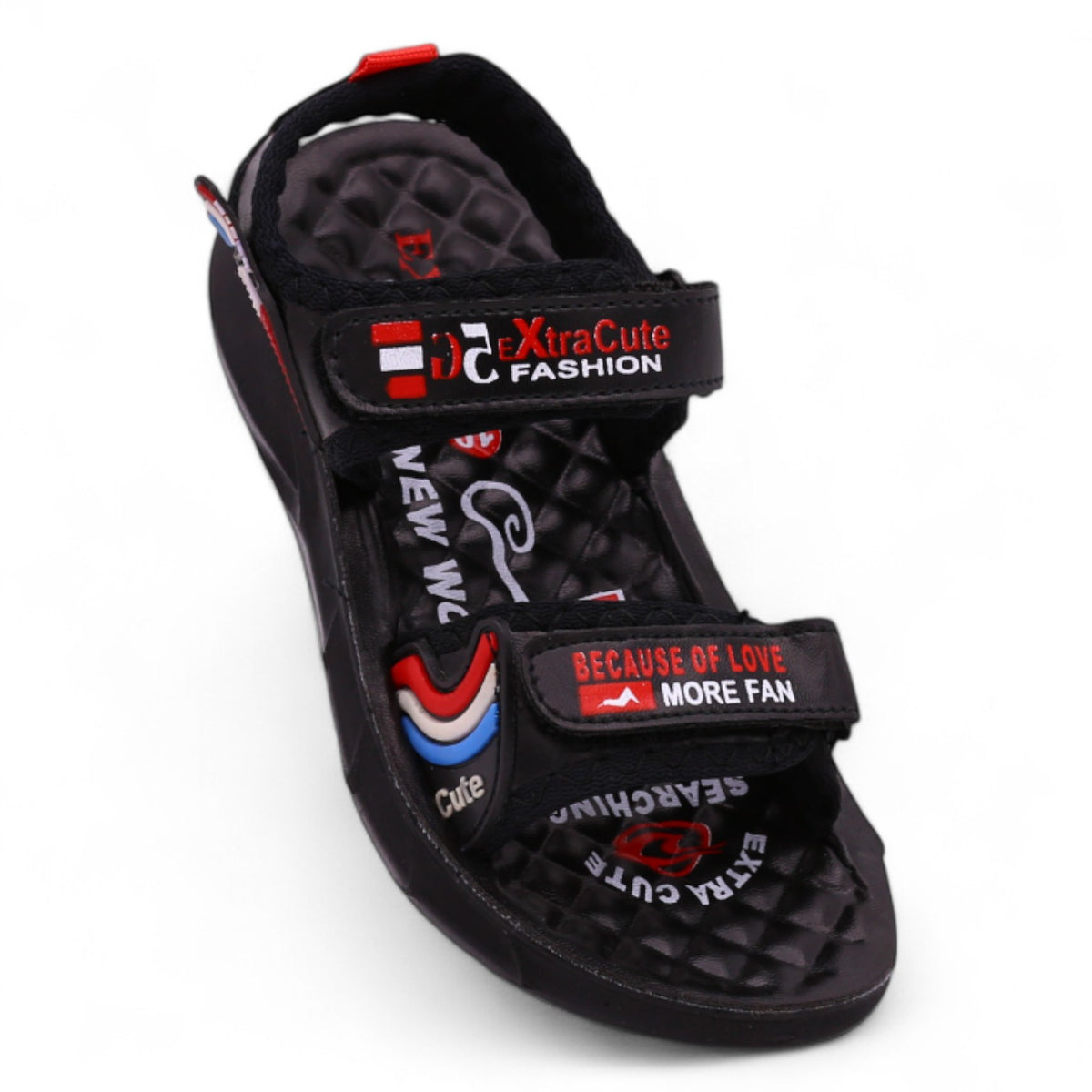 Kids black sandal