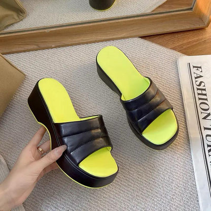Clearance SALE Neptila platform slipper