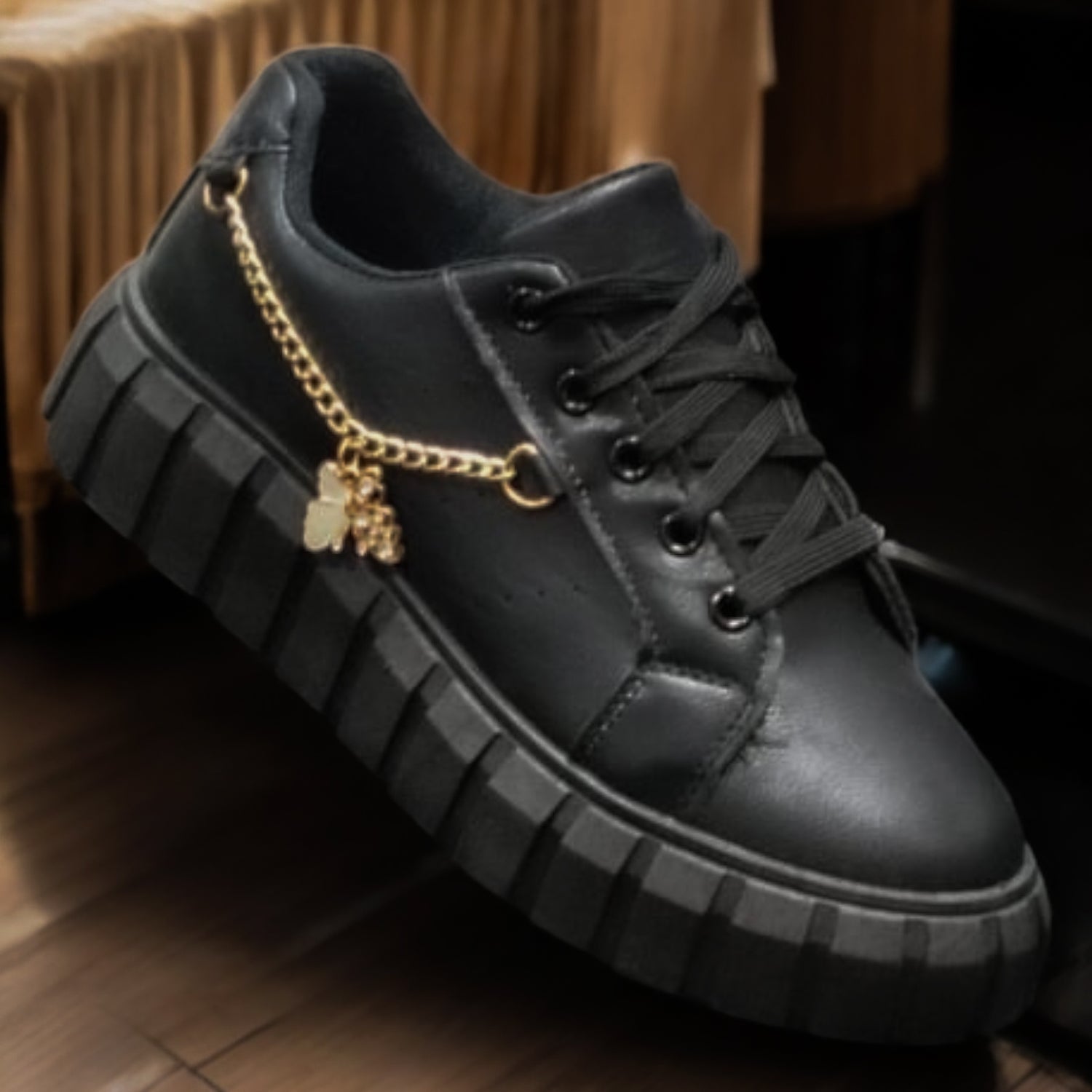 Rosado cadena shoes-R27-1