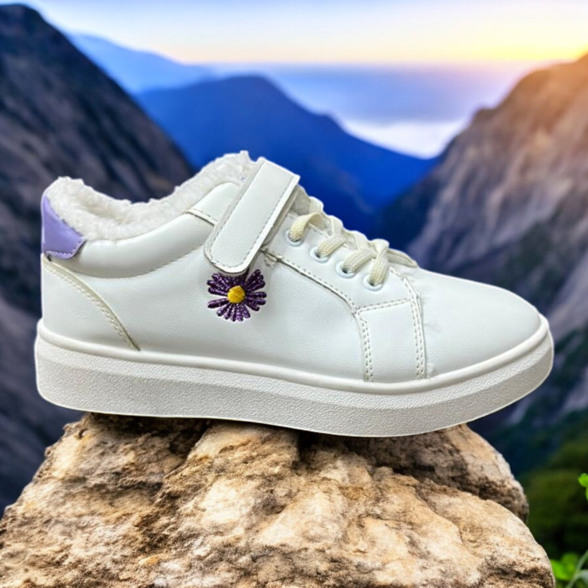 White sneaker