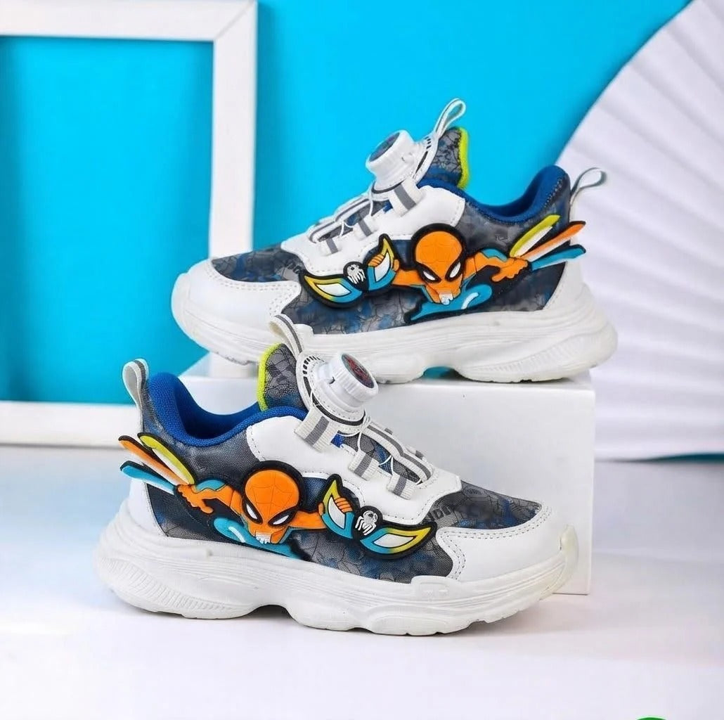 Kids spider shoes