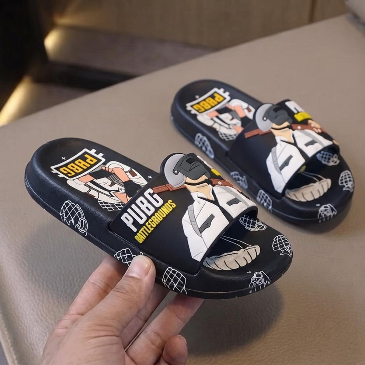 Kids pubg slipper