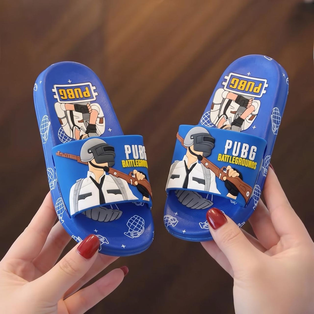 Kids pubg slipper