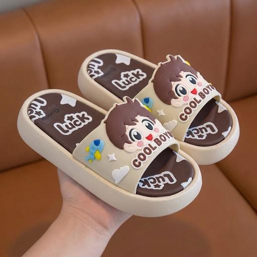 Cool boy kids slipper
