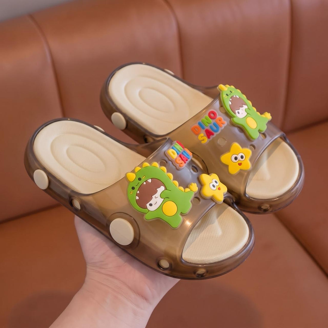 Dino kids slipper