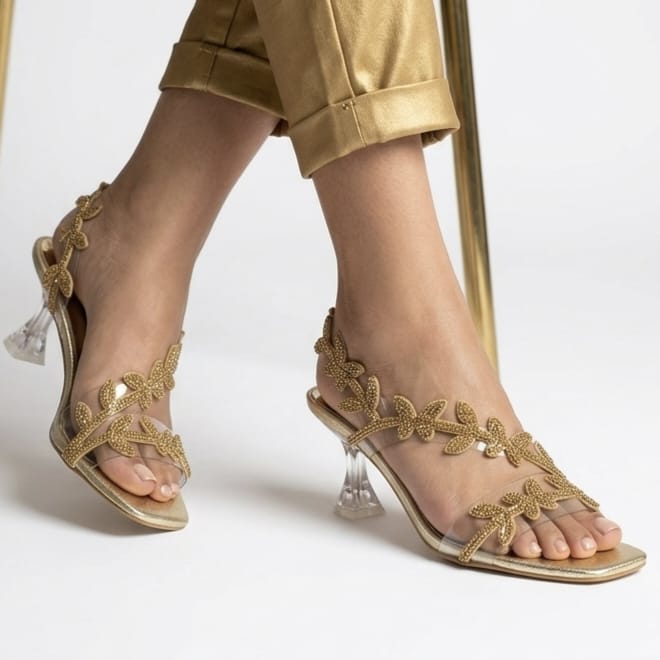 Transparent heel