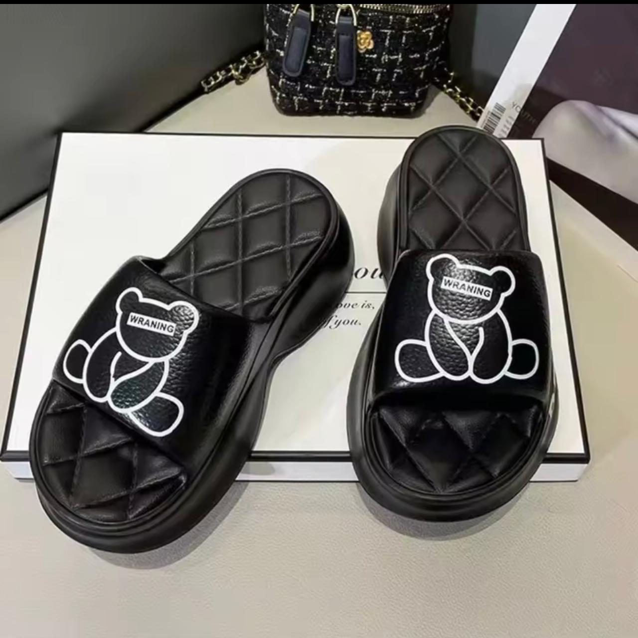 Clearness sale Bear comfy slipper