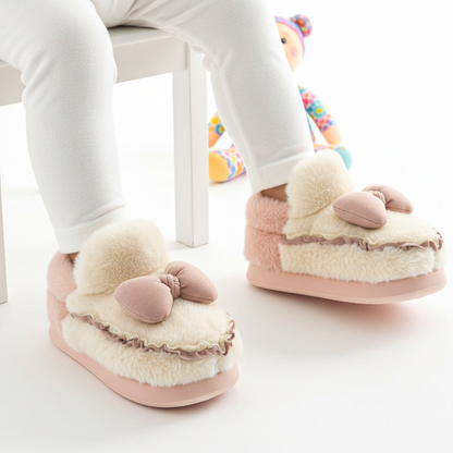 Kids bow fur