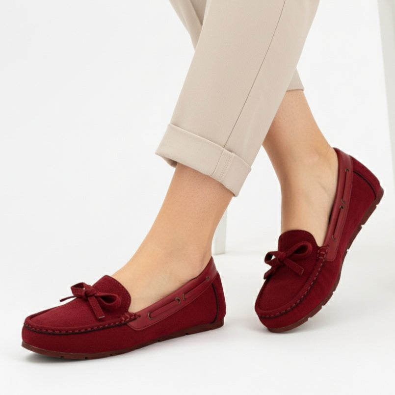 M0986 suede pump