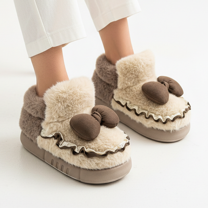 Kids bow fur